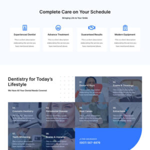 dental-clinic-home-page